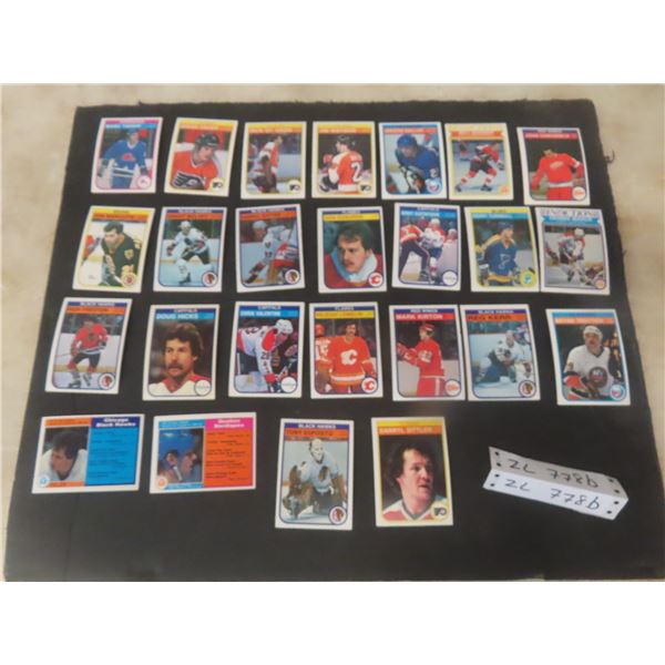 Twenty-Five 1982 O-Pee-Chee Hockey Cards