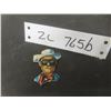 Image 1 : 1950s Lone Ranger Lithographed Pinback Badge Made in Japan Measuring 1 5/8" x 1 3/8"