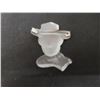 Image 2 : 1950s Lone Ranger Lithographed Pinback Badge Made in Japan Measuring 1 5/8" x 1 3/8"