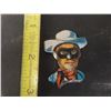 Image 3 : 1950s Lone Ranger Lithographed Pinback Badge Made in Japan Measuring 1 5/8" x 1 3/8"