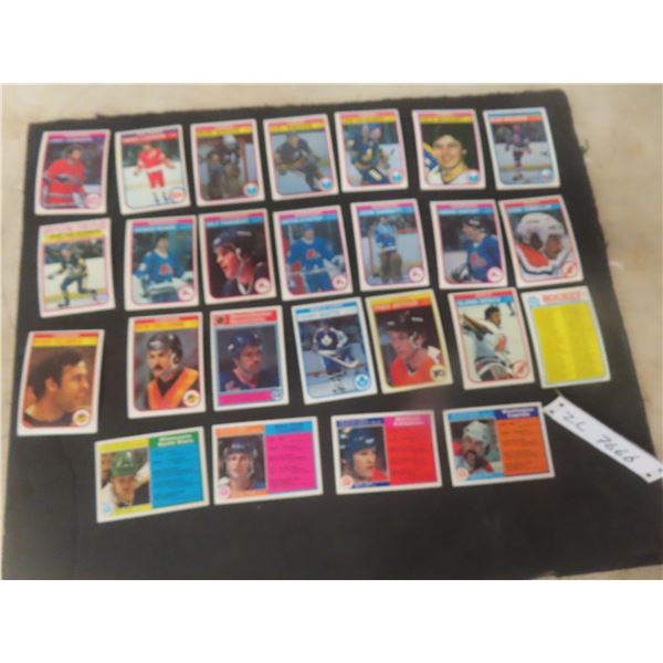 Twenty-Five 1982 O-Pee-Chee Hockey Cards