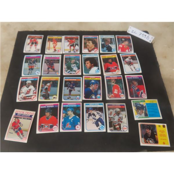 Twenty-Five 1982 O-Pee-Chee Hockey Cards