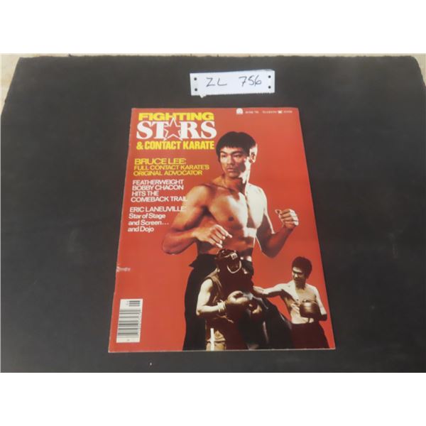 Fighting Stars Magazine June 1976 Featuring Bruce Lee