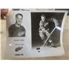 Image 5 : Vintage Black and White Hockey Photos: Gordie Howe, Johnny Mowers, Bobby Clarke 8''x10'' ,