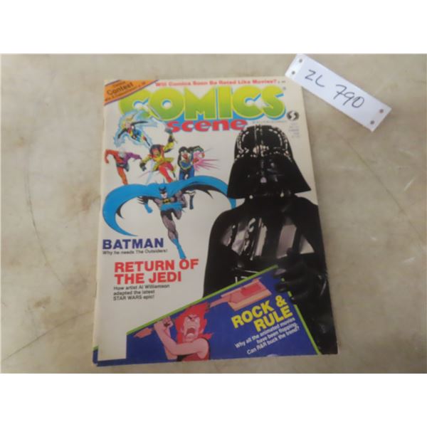 Comic Scene Collectible Display
