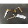 Image 1 : Vintage Feeler Gauge, Buck Folding Knife 8 1/2'' Overall 3 1/2'' Blade,  Folding Pocket Knife