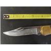 Image 2 : Vintage Feeler Gauge, Buck Folding Knife 8 1/2'' Overall 3 1/2'' Blade,  Folding Pocket Knife