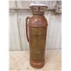 Image 1 : Vintage Foamite Firefoam Fire Extinguisher With Copper Tank and Brass Plate