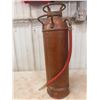 Image 3 : Vintage Foamite Firefoam Fire Extinguisher With Copper Tank and Brass Plate