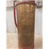 Image 5 : Vintage Foamite Firefoam Fire Extinguisher With Copper Tank and Brass Plate