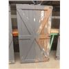 Image 6 : Four Vintage Wood Shutters, 53 1/2" x 29"