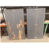 Image 8 : Four Vintage Wood Shutters, 53 1/2" x 29"