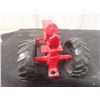 Image 5 : Vintage Metal Tractor With Two Ertl Trailers and John Deere Steel Backhoe