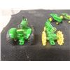 Image 3 : Four John Deere Metal Tractors and Six Vintage Tractors (Massey, Allis, John Deere)