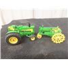 Image 6 : Four John Deere Metal Tractors and Six Vintage Tractors (Massey, Allis, John Deere)