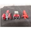 Image 8 : Four John Deere Metal Tractors and Six Vintage Tractors (Massey, Allis, John Deere)