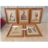 Image 1 : Five Framed Pictures, 16" x 12"