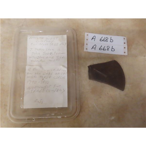 Vintage Fur Trade Axe Bit With a Story