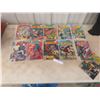 Image 1 : Eleven Comics: Warlord, Star Squadron, Tarzan, and Justice League, Priced 30¢ to 75¢