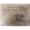 Image 3 : World War II Front Page Newspapers, 1944–1945, Daily Mirror, Daily Record, Daily Mail, Daily Herald,