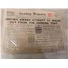 Image 4 : World War II Front Page Newspapers, 1944–1945, Daily Mirror, Daily Record, Daily Mail, Daily Herald,