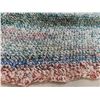 Image 11 : All-Wool Blanket and Braided Rug, 50" x 33"