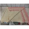 Image 8 : All-Wool Blanket and Braided Rug, 50" x 33"