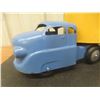 Image 6 : Pressed Metal Express Wyandotte Toy Truck, 5 1/4" x 17" x 4 1/4", With Trailer