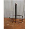 Image 4 : Two Vintage Wire Milk Bottle Carriers and Four Creamer Bottles
