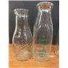 Image 9 : Two Vintage Wire Milk Bottle Carriers and Four Creamer Bottles