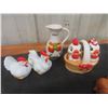 Image 6 : Collection of Salt and Pepper Shakers and Sugar Bowl