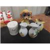 Image 7 : Collection of Salt and Pepper Shakers and Sugar Bowl