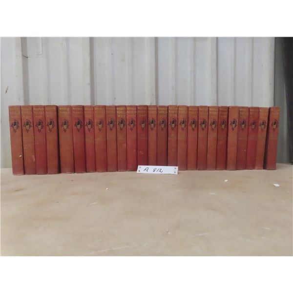 The Waverley Novels by Sir Walter Scott, 1892 Edition, 25-Volume Set