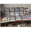 Image 1 : 11 New Old Stock 11" x 14" Picture Frames, Two With Broken Glass, Plus Ten NASA Photographs