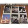 Image 5 : 11 New Old Stock 11" x 14" Picture Frames, Two With Broken Glass, Plus Ten NASA Photographs