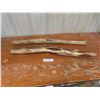 Image 1 : Two Pieces of Diamond Willow Wood, Each Approximately 38" Long
