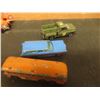 Image 10 : Mechanical Boys Tricycle With Original Box 1/64 Scale Die-Cast Trike and Metal Double-Decker Bus