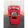 Image 4 : Mechanical Boys Tricycle With Original Box 1/64 Scale Die-Cast Trike and Metal Double-Decker Bus