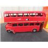 Image 7 : Mechanical Boys Tricycle With Original Box 1/64 Scale Die-Cast Trike and Metal Double-Decker Bus