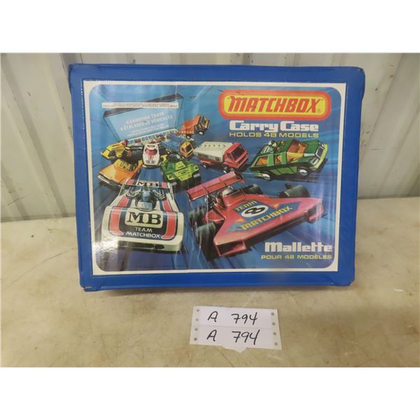 Matchbox Carry Case with 48 Lesney Die-Cast Cars