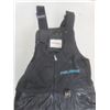 Image 2 : Vintage Polaris Bib Overalls, Size Medium, with Atlas Motorsport Neck Brace