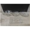 Image 9 : Assorted Vintage Glassware with Gold and Silver Overlay and Blue Mountain Pottery