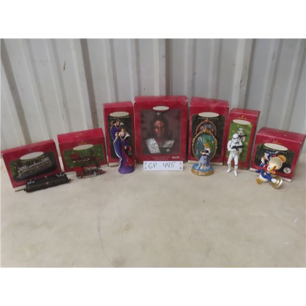 Seven Hallmark Christmas Tree Ornaments