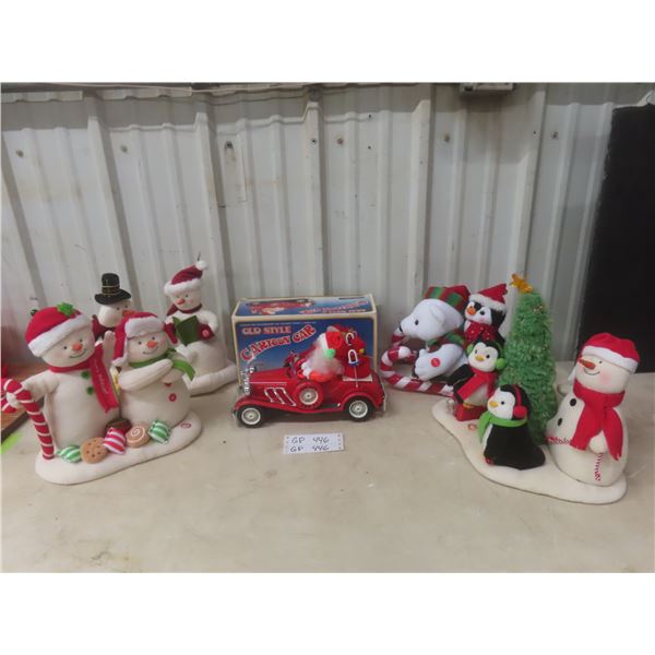 Five Animated Musical Christmas Decorations