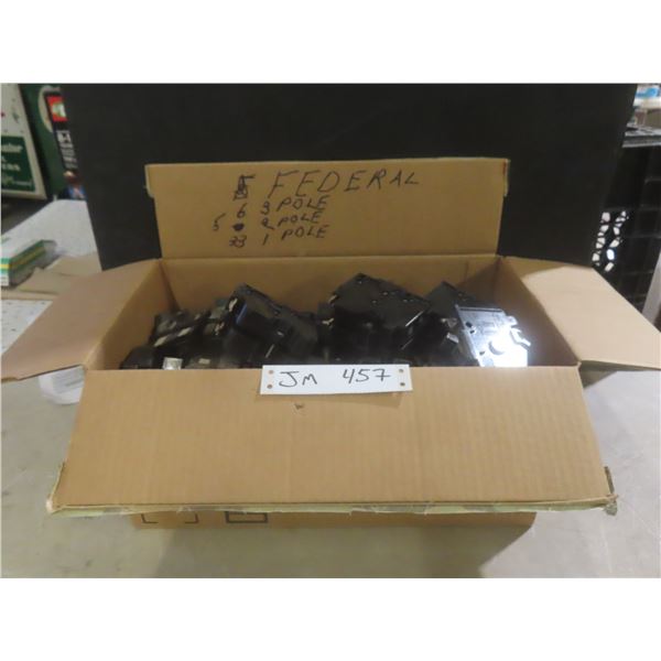 Federal Electric 3-, 2-, and 1-Pole Breakers