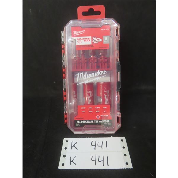 New Milwaukee Diamond Max Wet-Cut Tile and Stone Saw Blades, 8-Piece Set