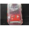 Image 3 : New Milwaukee Red Helix Cobalt Auger Drill Bits, 15-Piece Set