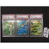 Image 1 : Three Graded Pokémon Cards Including Pidgey, Pidgeotto, and Pidgeot EX
