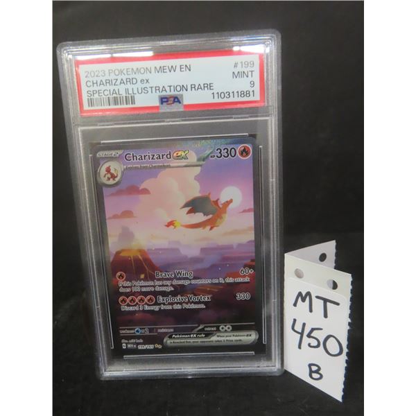 Graded 2023 Pokémon Mew EN Charizard EX