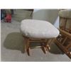 Image 10 : Glider Rocker with Matching Stool
